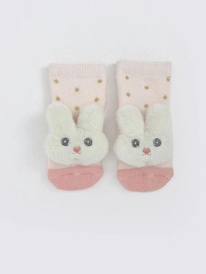 Lcw  Kaydırmaz Taban Kız Bebek Ev Çorabı  (W5)