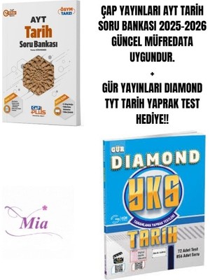 Çap Yayınları Ayt Tarih Soru Bankası Hediyeli
