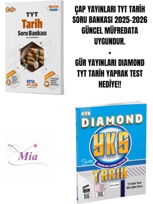 Çap Yayınları Tyt Tarih Soru Bankası Hediyeli