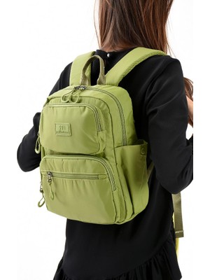 Unisex Sırt Çantası Paraşüt Kumaş Hafif Çok Cepli Yağmur Itici Kumaş 34*24 cm 571 Collection