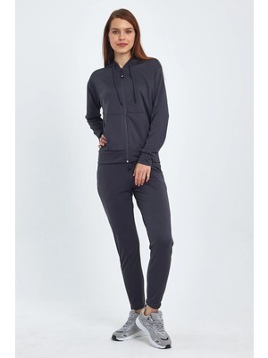 Kadın Ormanseven Fermuarlı Eşofman Takım