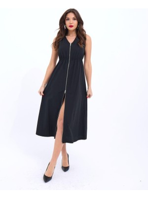 Runiquehome 6510 Elbise-Siyah