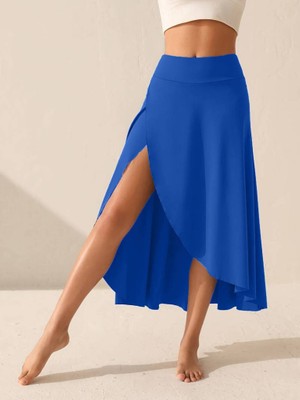 Runiquehome Kadın Cep Detay Taytlı Sandy Etek