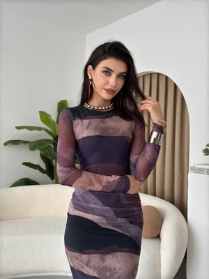 Runiquehome Pella Tül Elbise