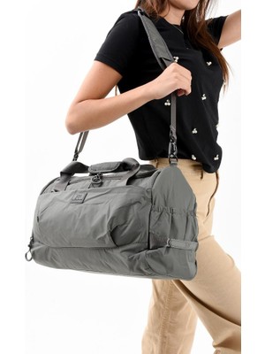 Unisex Kabin Boy Çapraz Askılı Omuz Çantası Seyehat Spor Çantası Hafif Paraşüt Kumaş 44*29 cm