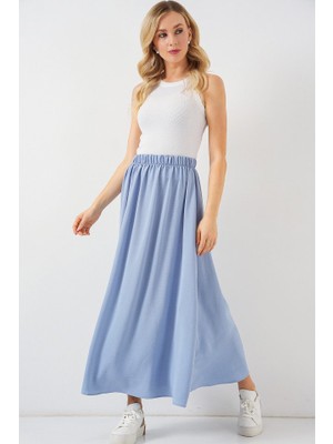 Runiquehome Uzun Ayrobin Etek 8050 - Mavi