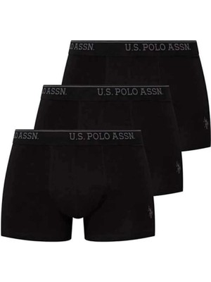 U.S. Polo Assn. Erkek 3'lü Kutulu Boxer -Çoklu Renk