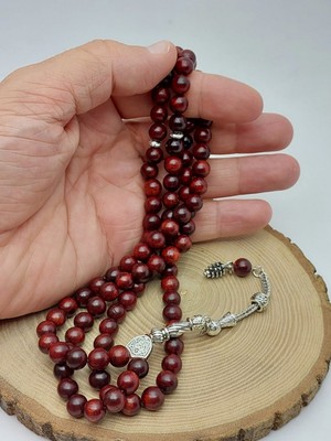 Kızıl Ud Ağacı 99LUK Tesbih 8mm (56538)