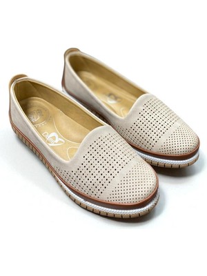 Kadın Içi Yumuşak Ortopedik Taban Rahat Babet Günlük Kadın Ayakkabı