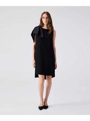 Asimetrik Fiyonklu Elbise MW6240002096001