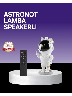 Kanonik Education Dekoratif ve Fonksiyonel Astronot Projeksiyon Aydınlatma