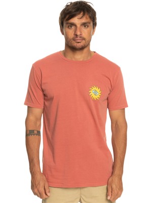 Quiksilver Planetpositive Erkek Kırmızı Tişört