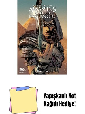 Assassin’s Creed: Başlangıç + Yapışkanlı Not Kağıdı