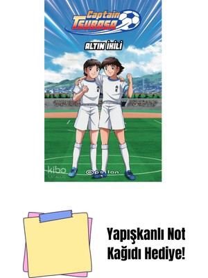 Captain Tsubasa: Altın Ikili (Karton Kapak) + Yapışkanlı Not Kağıdı