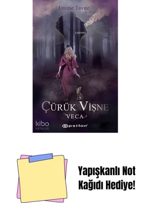 Çürük Vişne 1 + Yapışkanlı Not Kağıdı