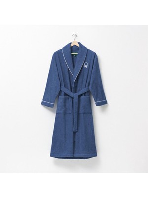Benetton Home Bornoz Lacivert %100 pamuk