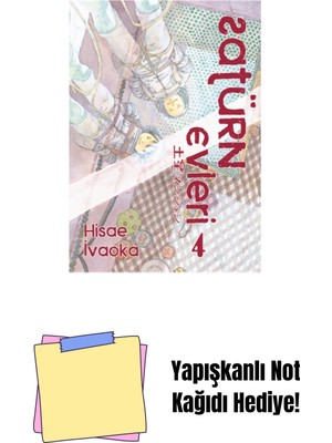 Satürn Evleri 4. Cilt + Yapışkanlı Not Kağıdı
