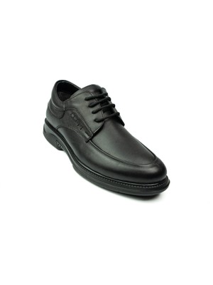 Nobel 5020 Siyah Deri Bağcıklı Erkek Günlük Ayakkabı