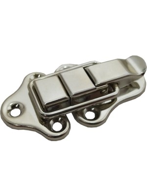 Nasip Medikal Büyük Nikel Renk 2 Adet Çanta Tokası Bavul Kilidi Dolap Kilidi Kutu Mandallı Kilit