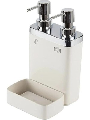 Primanova Viva 2'li Bej Sıvı Sabunluk Süngerlikli