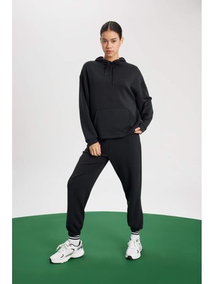 DeFactoFit Jogger Eşofman Altı Standart Fit Modal Çift Cepli Basic Düz B1794AX24SP