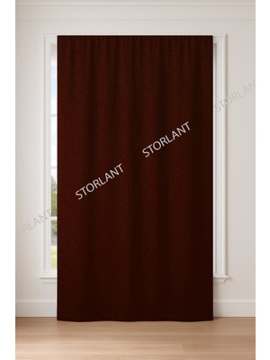 Düz Pile Kahve Blackout Karartma Perde – Işık Geçirmez L Tüm Odalara Karanlık Katar! Favori Ürün
