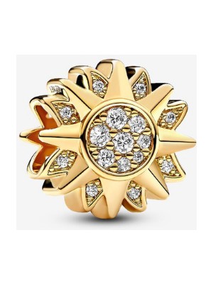 missamori Parlayan Güneş 925 Ayar Gümüş Charm