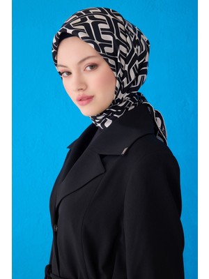 Belli Saf Ipek Eşarp 4118D (Twill)-88