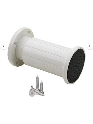 Elif Ayarlı Jumbo Ayak 10 cm Beyaz - Mutfak Altı, Dolap Ayağı, Komodin, Baza, Kanepe Koltuk Ayağı, Gardrop Ayağı (4 Adet)