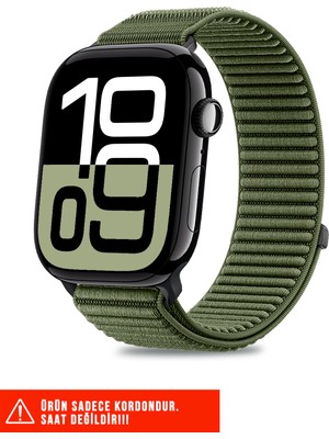 Nezih Case Watch 5/6/7/8/9/10/se/ultra/ultra2 44/45/49mm / Seri 10 46 / Seri 11 46mm Uyumlu Hasır Örgü Kordon