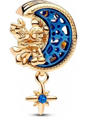 missamori Disney Mickey Mouse ve Minnie Mouse Charm