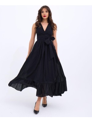 Bizcomoda 6921 Elbise-Siyah