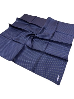 Tivil Ipek Eşarp 9210-31 Mavi Karışık Desen