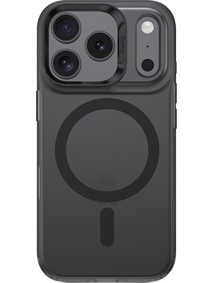 iPhone 17 Pro Uyumlu Kılıf M-Safe Şarj Özellikli Benks Lucid Armor Kapak Siyah
