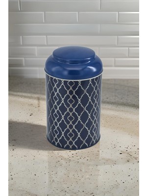 Evle EF115-E0 Trellis Old Blue Desenli Baharatlık 1,1 Lt
