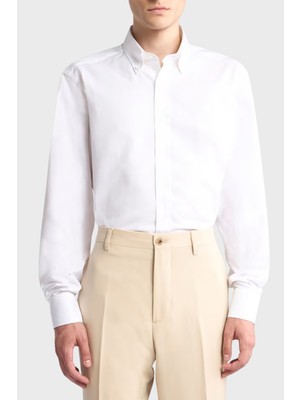 Etro Streç Pamuklu Regular Fit Düğmeli Yaka Gömlek Erkek Gömlek MRIB0004 AV607 W0800