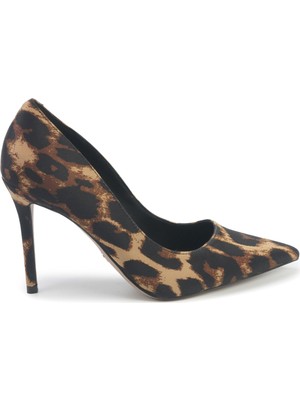 Nine West Julıana5 5pr Leopar Kadın Topuklu Ayakkabı