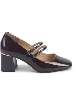 Nine West Armad 5pr Bordo Kadın Topuklu Ayakkabı