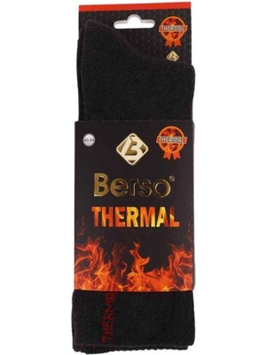 Erkek Füme Berso Termal Çorap 16010