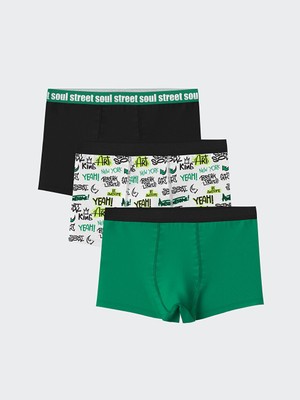 Lc Waikiki Yeni Sezon Baskili Erkek Cocuk Boxer 3'lu - S5HN43Z4