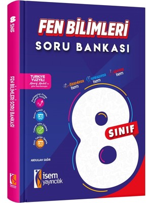 İsem 8. Sınıf Fen Bilimleri Soru Bankası İsem Yayıncılık - Maarif
