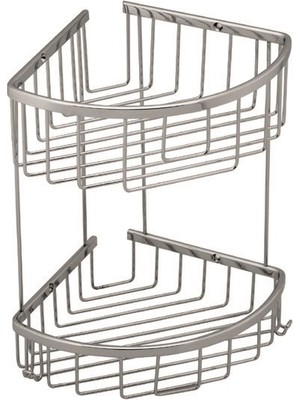 Line Bathroom Duş Malzemelik Şampuanlık 15119 Krom 180X180 Ikili Krom