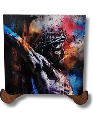 Isa'nın Dirilişi Ahşap Dekor