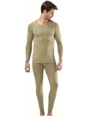 Erkek Haki Termal Içlik Takım