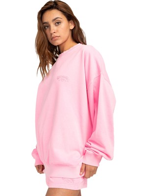 Billabong Ride In Kadın Pembe Sweatshirt