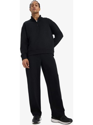 DeFacto Wide Leg Beli Bağcıklı Geniş Paça Bol Eşofman Altı E9432AX25AU