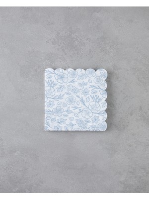 English Home Bluette 20'li Kağıt Peçete 33x33 cm Mavi