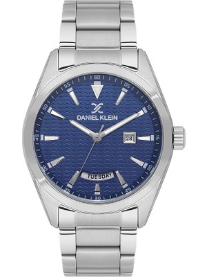 Daniel Klein DK.1.14087-2 Çelik Kaplama Tarih ve Gün Göstergeli Metalik Renk Erkek Kol Saati