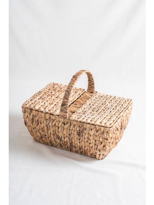 Acar Soléa Hasır Piknik Sepeti - 46 cm