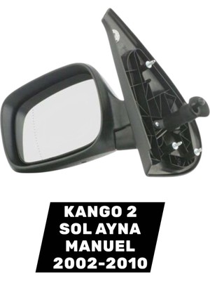 Kango 2 2002-2010 Sol Ayna Manuel 7700354636